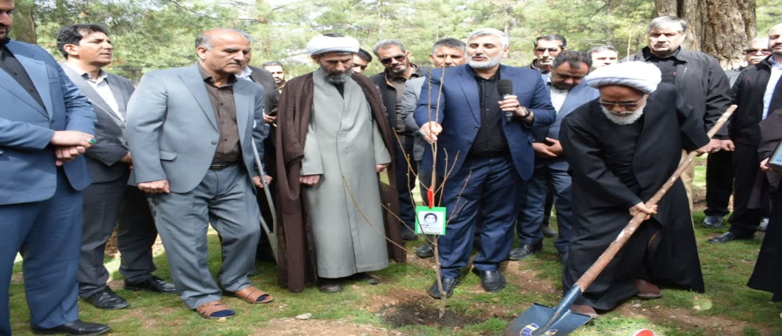 نام و یاد شهدا در دل طبیعت کرمانشاه زنده شد؛