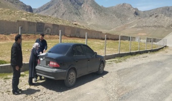 اجرای حکم قضایی رفع تصرف از ۲۴۲۷ مترمربع از اراضی ملی شهرستان  صحنه