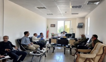 برگزاری نشست هماهنگی در خصوص اطفاء حریق و تجهیز روستاهای بخش حمیل