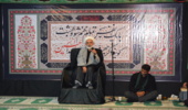 مراسم عزاداري روز هشتم ماه محرم در حسینیه امام رضا (ع) اداره کل منابع طبیعی و آبخیزداری استان كرمانشاه