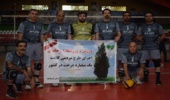 قهرمانی مقتدرانه والیبالیستهای منابع طبیعی استان کرمانشاه در مسابقات منطقه پنج کشور