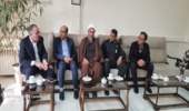 دیدار مدیرکل منابع طبیعی و آبخیزداری استان کرمانشاه با مقامات شهرستان سنقر و کلیایی