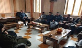نشست رئیس امور اداری با کارکنان منابع طبیعی شهرستان جوانرود