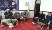 دیدار کارکنان منابع طبیعی و آبخیزداری کنگاور با امام جمعه محترم شهرستان کنگاور