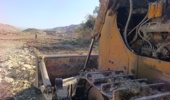 توقیف یک دستگاه بلدوزر در حال تخریب منابع طبیعی در سومار