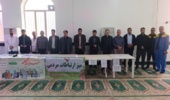 برپایی میز خدمت توسط اداره منابع طبیعی و آبخیزداری درنماز جمعه شهرستان گیلان غرب