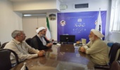دیدار مسئولان ستاد اقامه نماز و حوزه نمایندگی ولی‌فقیه منابع طبیعی استان با محوریت ارتقای فعالیت‌های عقیدتی