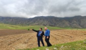 بررسی گزارش تخریب اراضی ملی در پلاک علی آباد گروس شهرستان صحنه