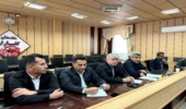 جلسه بررسی مشکلات حوزه معدن و واحدهای تولیدی در شهرستان جوانرود