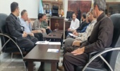 برگزاری جلسه ستاد پیشگری از وقوع جرم با موضوعیت اطفاء حریق در دادگستری شهرستان جوانرود