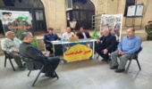 برپایی میز ارتباطات مردمی، حضور در نماز عبادی سیاسی جمعه و پاسخگویی به مطالبات مردمی توسط مدیر کل و مسئولان منابع طبیعی استان کرمانشاه به مناسبت هفته جهاد کشاورزی در مسجد جامع کرمانشاه