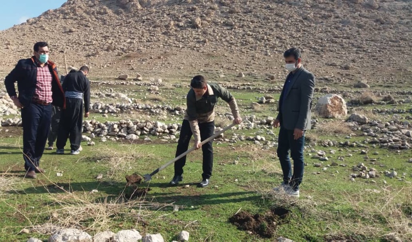  افتتاح پروژه آبخیزداری در شهرستان سرپل‌ذهاب