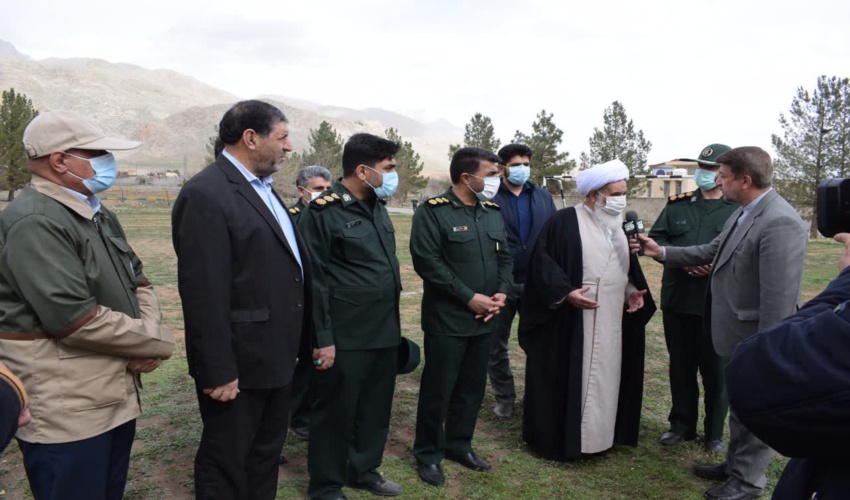 در اولین روز از هفته منابع طبیعی سپاه نبی اکرم کرمانشاه میزبان حافظان انفال الهی بود