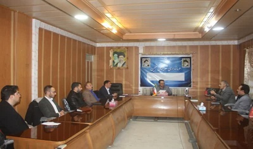 معارفه مهندس تیمور بلینی رئیس شهرستان هرسین