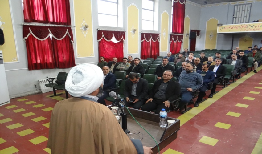 نشست صمیمانه مهندس کولانی با بسیجیان