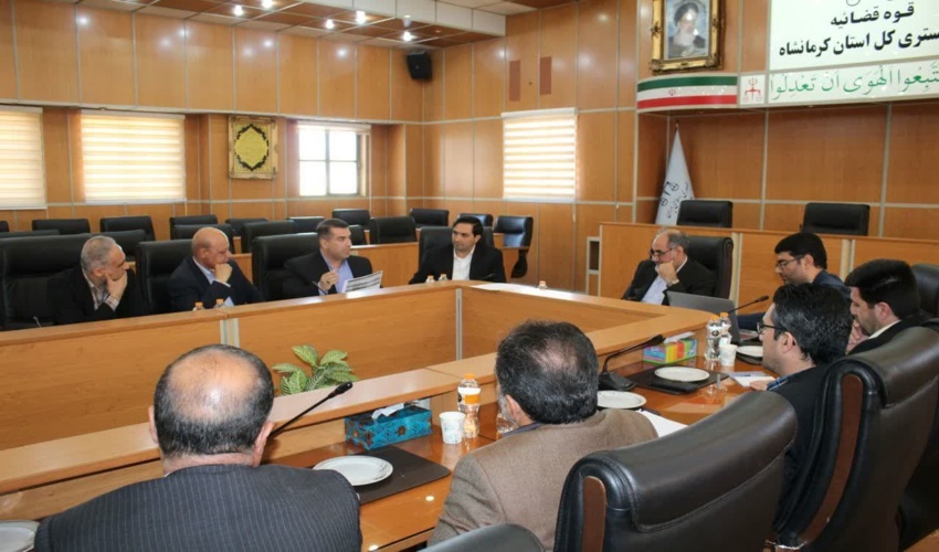 برگزاری جلسه ویژه شورای حفظ حقوق بیت المال در دادگستری کرمانشاه