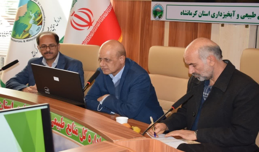 تودیع و معارفه رئیس جدید حراست اداره کل منابع طبیعی و آبخیزداری استان کرمانشاه