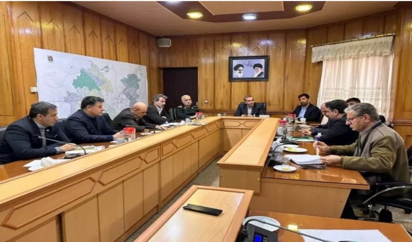 نشست پیگیری سرمایه گذاری هلدینگ ماهان در استان کرمانشاه