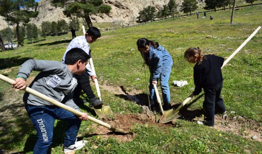  کاشت بیش از ۴۰۰۰ هزار اصله نهال در روز طبیعت