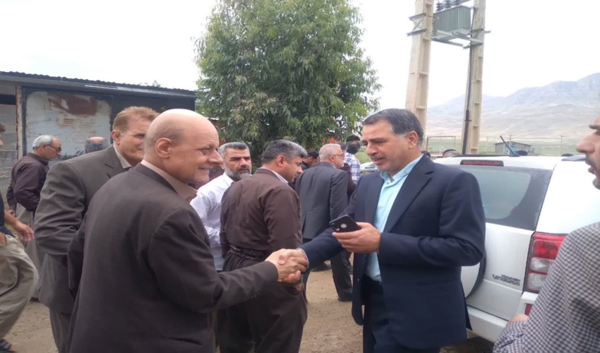 حضور مسئولین وزارت جهاد و سازمان منابع طبیعی در شهرستانهای گیلانغرب، سرپل زهاب و قصرشیرین