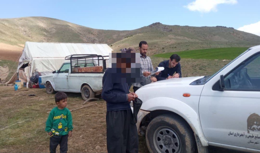 ابلاغ اخطاریه  کوچ از مراتع