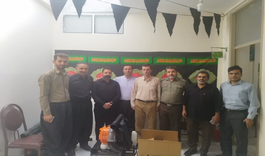 اهدای یک دستگاه دمنده به اداره منابع طبیعی شهرستان روانسر