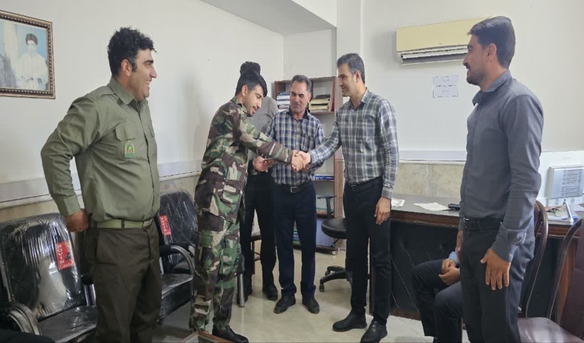 برگزاری مراسم گرامیداشت روز جنگلبان در اداره منابع طبیعی و آبخیزداری شهرستان سرپل ذهاب