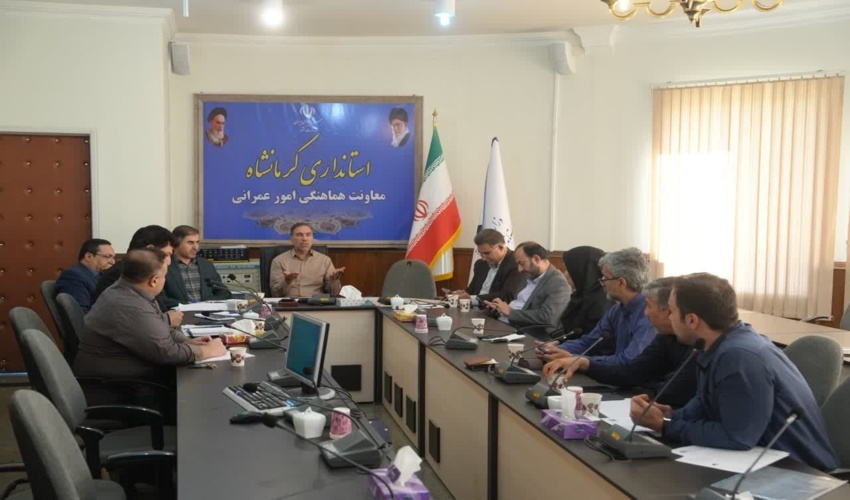 جلسه بررسی وضعیت اجرای شبکه‌های آبیاری سامانه گرمسیری
