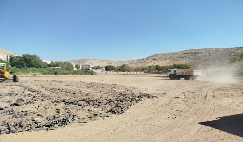 بازدیدمعاونت فنی از نهالستان اسلام آباد غرب وطرح توسعه آن