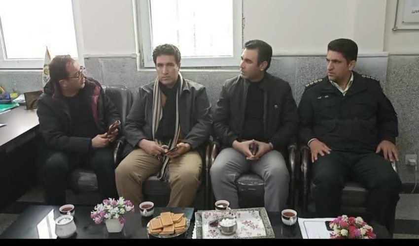 جلسه هماهنگی مدیریت باغبانی ونیروی انتظامی 