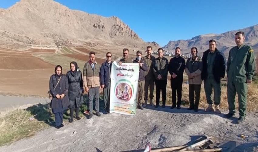 برگزاری پویش در سایه مادر در شهرستان روانسر 
