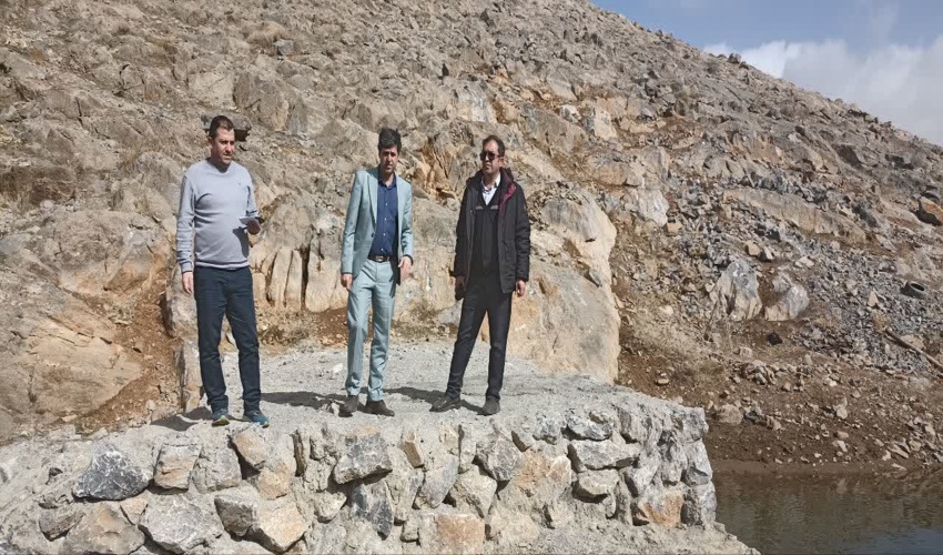 بازدید رئیس حوزه مدیریت و اداره بازرسی از اداره منابع طبیعی شهرستان سنقر