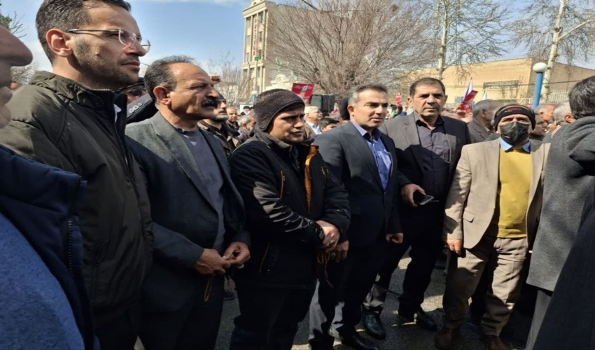 فریاد آزادی قدس شریف، در شهرستان اسلام آباد غرب؛ طنین انداز شد