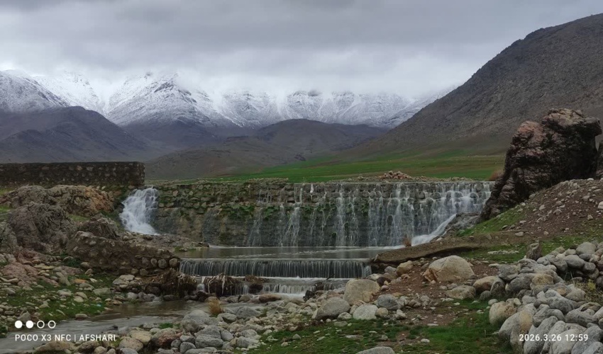 بارندگیهای اخیر موجب سرریز شدن آب از سازه های آبخیزداری شده است