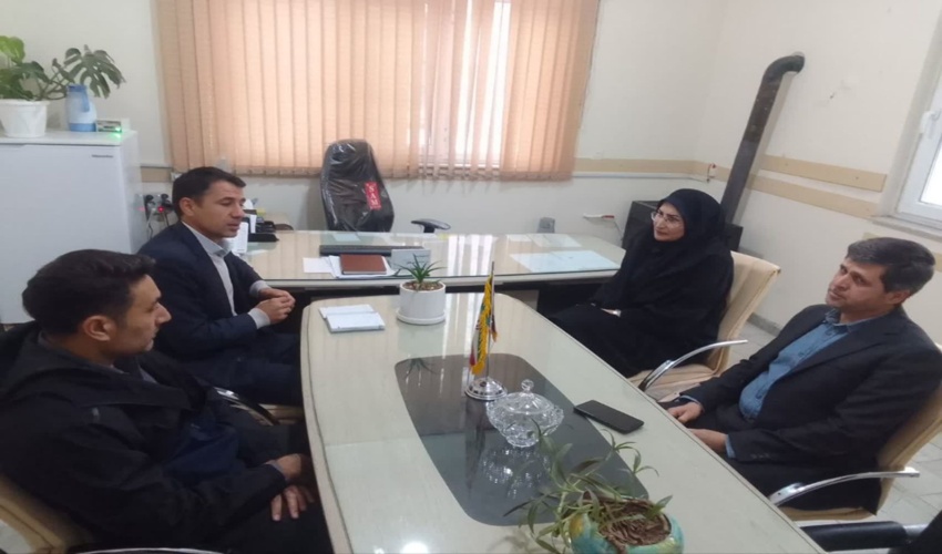 بازدید و دیدار نوروزی با پرسنل اداره