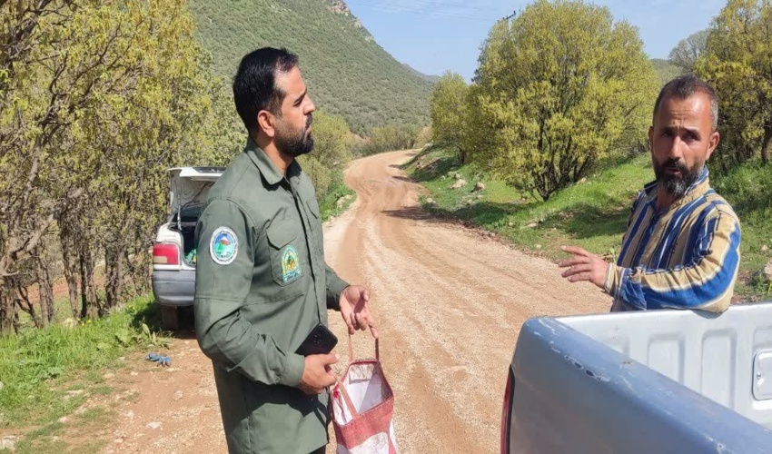 دستگیری متخلف جمع‌آوری گیاه ثعلب در روستای گوراجوب قشلاق بخش گهواره