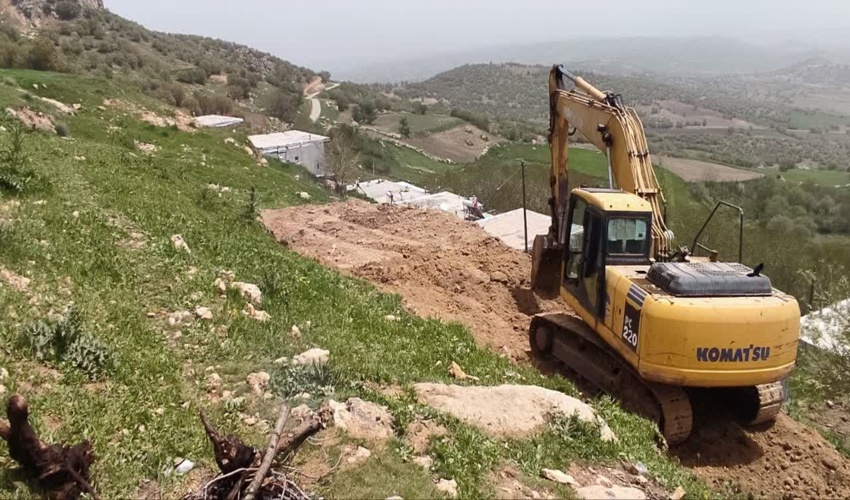 توقف ساخت و ساز غیرمجاز در روستای بیامه بخش گهواره