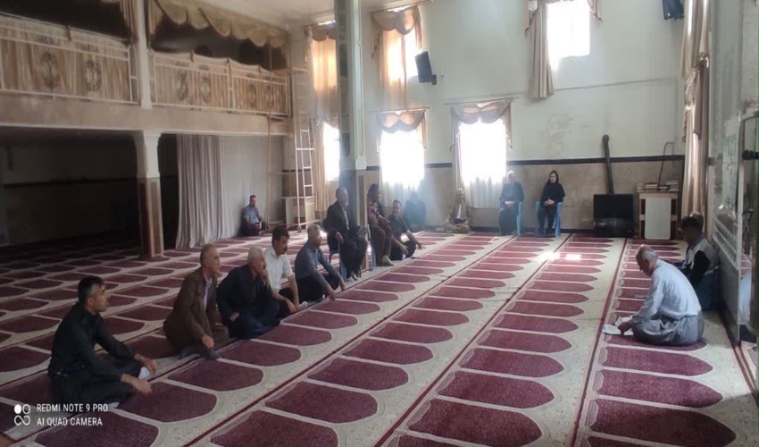 برگزاری دوره آموزشی پیشگیری و اطفاءحریق در روستای دره بیان
