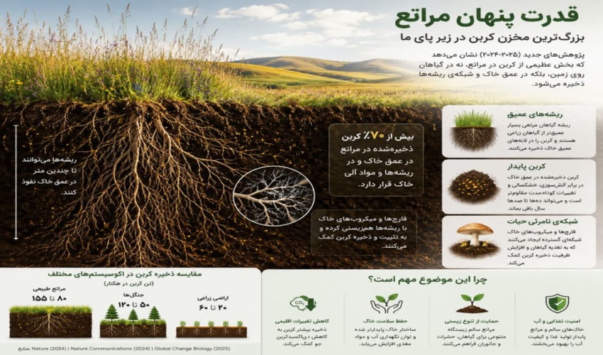 اینفوگرافیک مراتع