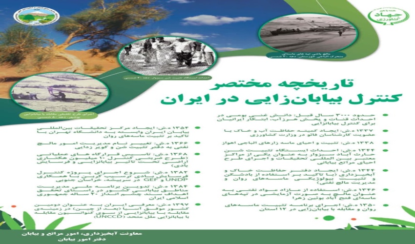 اینفوگرافیک بیابانزایی
